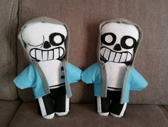 Handmade Sans plush unofficial from by BarbaraCreazioni on Etsy