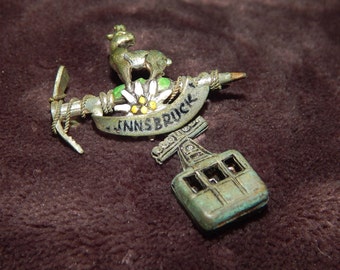 Épingle à Chapeau/ Revers - INNSBRUCK Autriche - PIN'S Ski Collection - Vintage