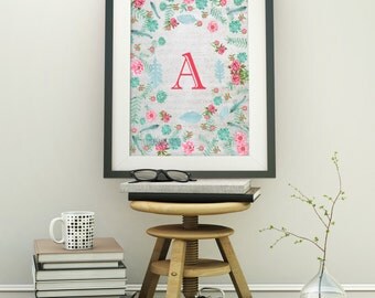 Initial Wall Art initial wall art | etsy Initial Wall Art initial wall art | etsy