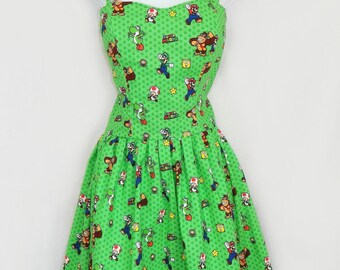Nintendo Super Mario dress.