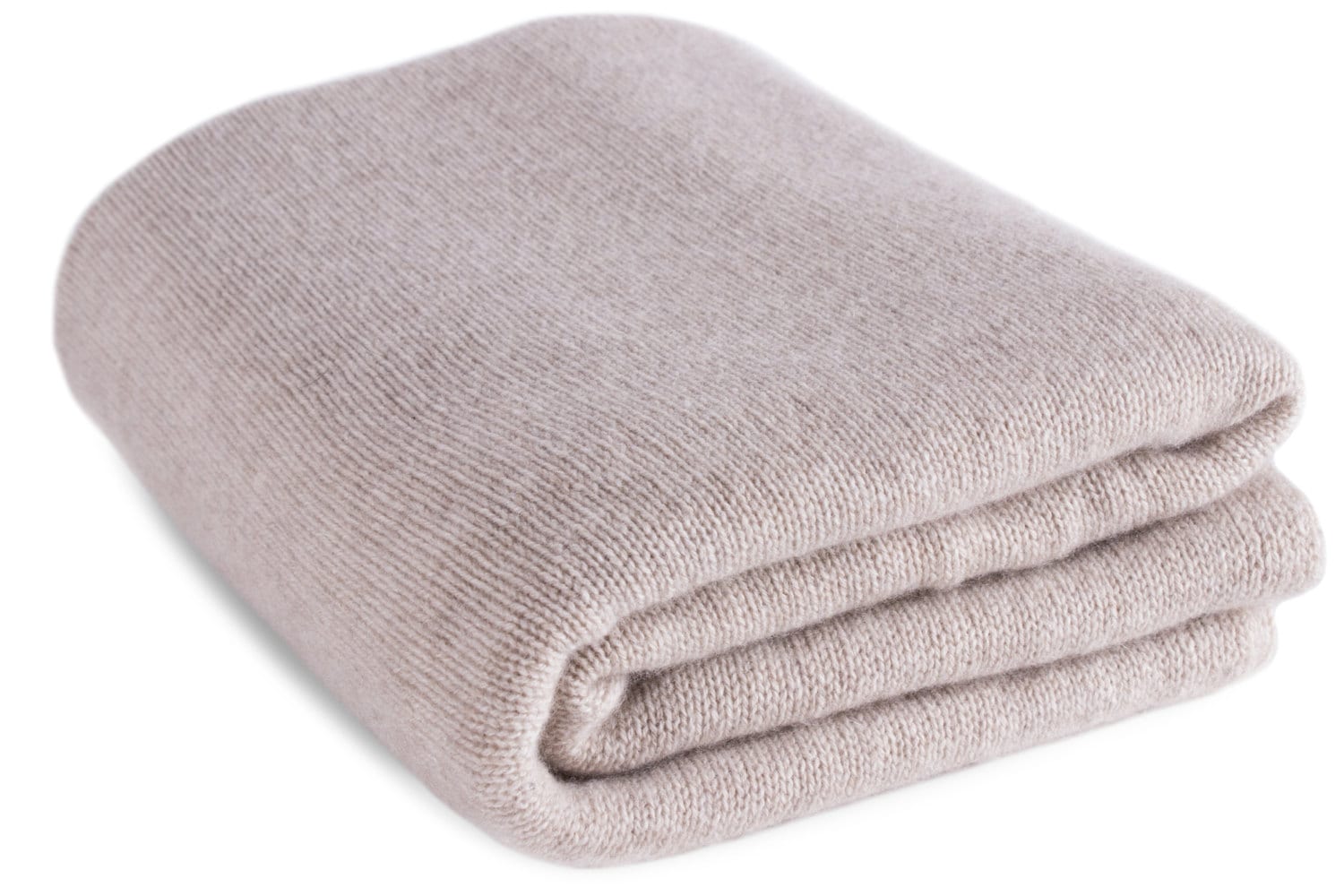 Large 100 Cashmere Blanket Wrap 'Light Natural'