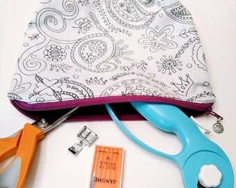 Paisley coloring | Etsy