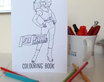 RuPaul's Drag Race Colouring Book