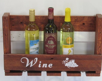 Coastal wine rack | Etsy