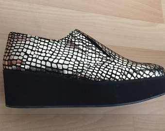 chaussures femme compensées SURFACE TO AIR dorées pointure 38 - fr 38 - uk 5 - us 6,5 - it 37
