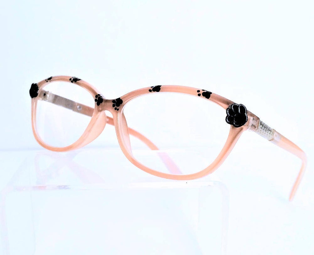 Paw Print Reading Glasses 1.50 eyeglasses fun dog cat