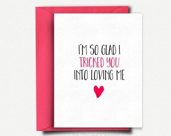 Funny Love Cards, Card for Boyfriend, Card for Him, Love Card, Anniversary Card for Boyfriend, Card for Girlfriend, Card for Her, Birthday