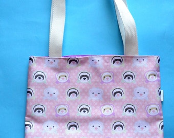 Cute Ferret Mini Tote Bag