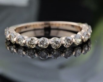 250 mm 14k rose gold cognac diamond wedding band chocolate diamond wedding ring 080 - Chocolate Diamond Wedding Ring 250 mm 14k rose gold cognac diamond wedding band chocolate diamond wedding ring 080 - Chocolate Diamond Wedding Ring