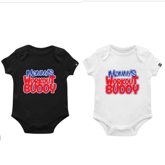 Workout Baby Funny Clothes Mommy Buddy Fitness Workout Baby Funny Clothes Mommy Buddy Fitness