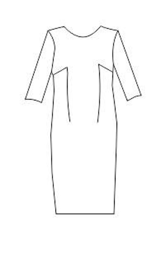 Fashion Pattern Block SHIFT DRESS BLOCK Sizes 6 to 18 Sloper