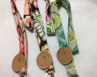 Lanyard | ID Holder | ID Lanyard | College Student Gift | Gift for Her | Teacher Gift | Key Holder | Bridesmaid Gift | Handmade| Greenery