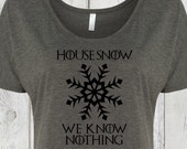 jon snow shirt