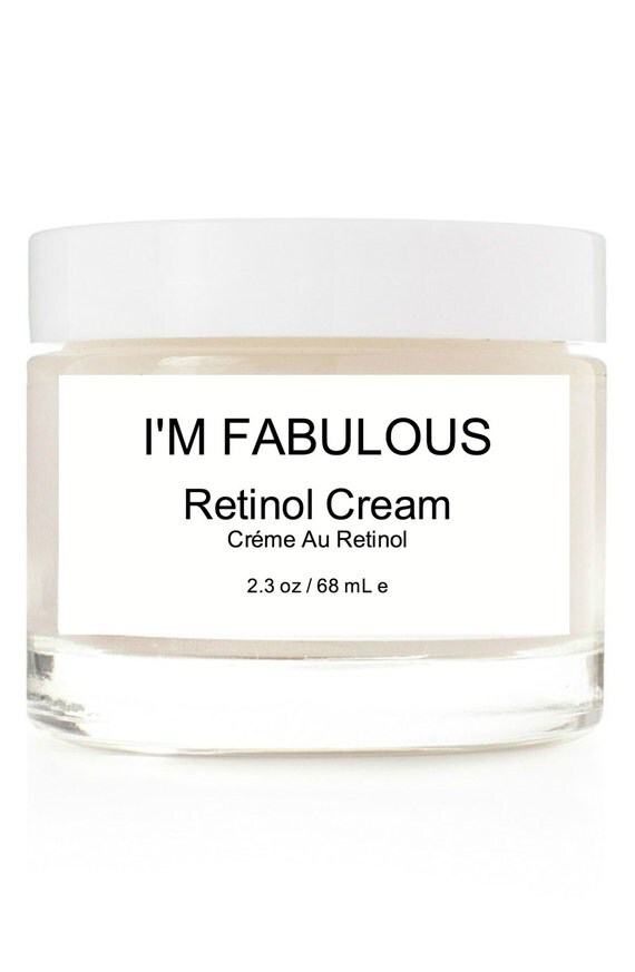 Retinol 2.5 Cream Organic And Vegan 2.3 oz