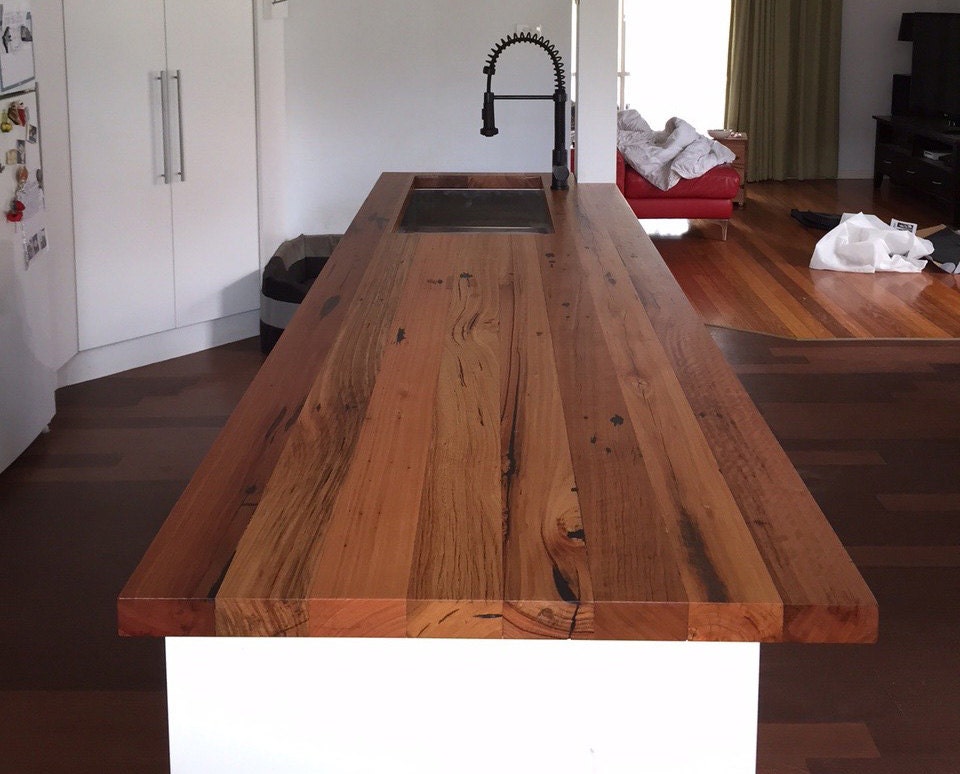 Melbourne recycled timber benchtops custom for your kitchen