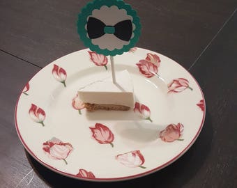 Mustache and Bow Tie topper