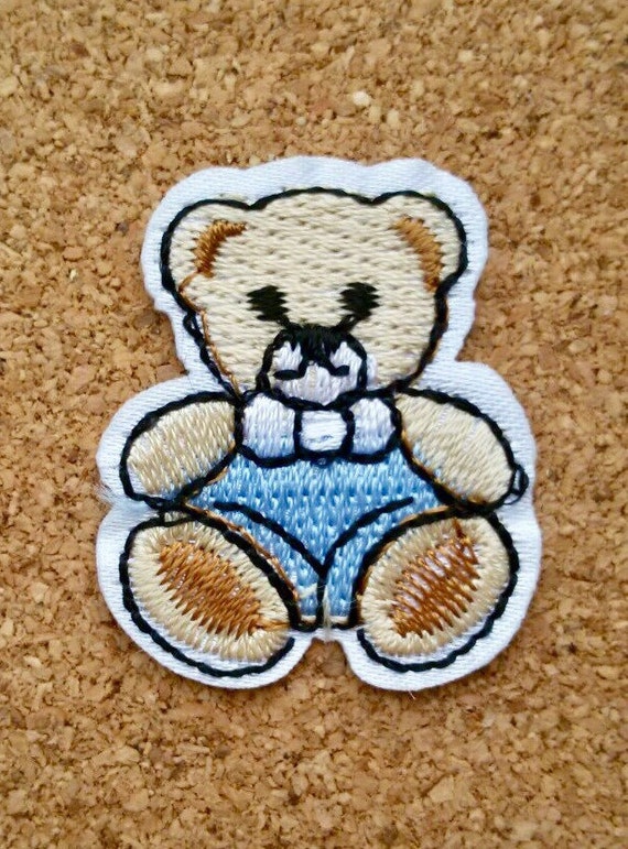 teddy bear with embroidered name