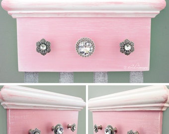 Hair Bow Holder, Bow Hanger, Girl Gift, Bedroom Decor, Hair Accessory Holder, Daughter Gift, Holder Organizer, Hair Clip Organizer, BH102