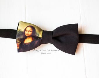 Mona Lisa Bow tie , La Gioconda, Joconde, Leonardo da Vinci