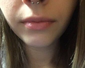 Very Tiny, Septum, Tragus, 16g 6mm Circular Barbells 2mm Balls 316, Small