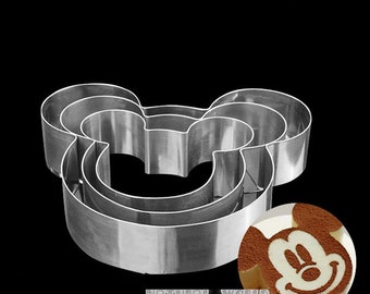 Hot Sale 6in, 8in,10in,Mickey Mouse Stainless Steel Circle Mousse Ring Baking cake Tool Layer Cake Mould Bakeware Mold cake decorating tools
