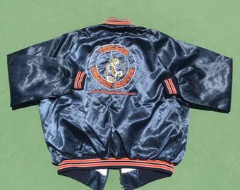 Chicago Boxing Satin Bomber