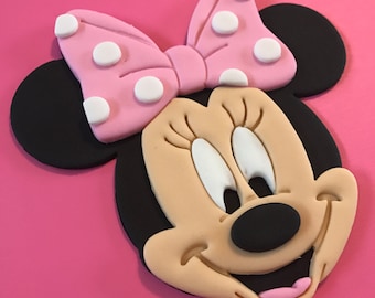 Minnie Mouse Cake Topper-Fondant