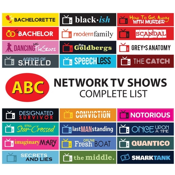 ABC Network TV Series Full Seasons 20162017 Schedule TV