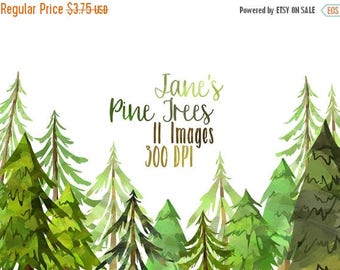 Woodland clip art | Etsy