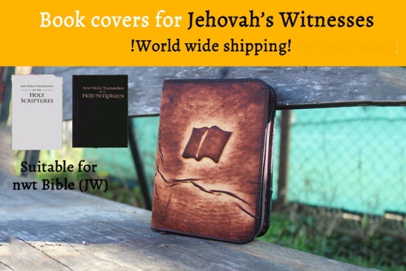 Jehovahs Witnesses Antique Wrinkled Leather Bible By Jwbiblecover 