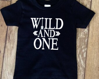 1st Birthday Shirt, First Birthday Shirt, Wild And One Birthday Shirt, Boys Birthday Shirt, Girls Birthday Shirt
