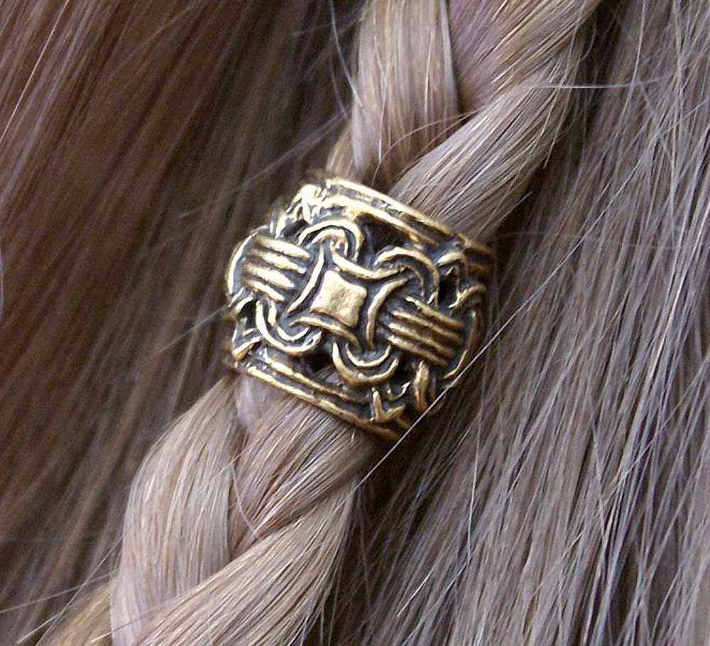 Perles pour cheveux perles pour la perle de la barbe pour dreadlocks perle perle pour les