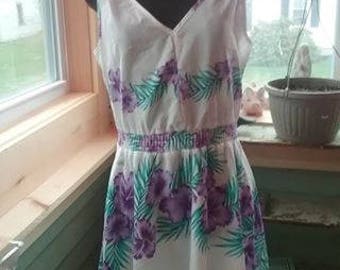 Vintage Royal Creations Hawaiian Summer Dress!
