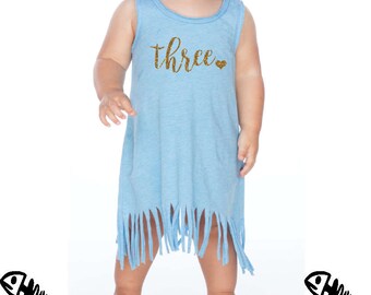 kavio fringe dress
