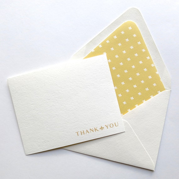 Thank You Cards Professional Stationery Lined Stationery