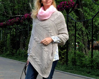 Gift|for|her women poncho knit poncho girls poncho crochet poncho cape plus size poncho scarf gift for pregnant women 50th anniversary gifts
