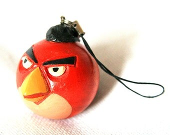 Key chain Angry birds Key ring Wood toy Keychain Keyring Son gift Daughter gift Kids gift Valentine's gift Wood key chain Boy gift Girl gift