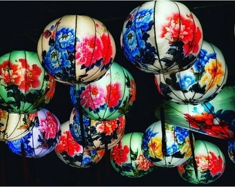 Chinese Lanterns - 8x10 fine art home decor print