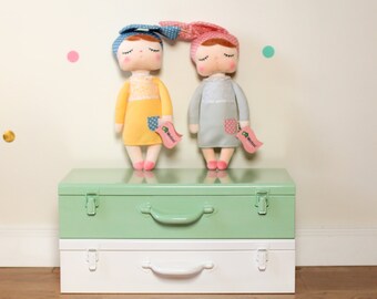 Mint Treasure Chest toy box, kids room, decor, nursery decor