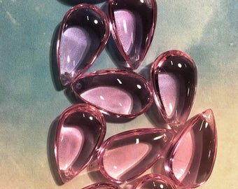 Pink Water Drop Pendant