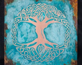 Celtic knot art | Etsy
