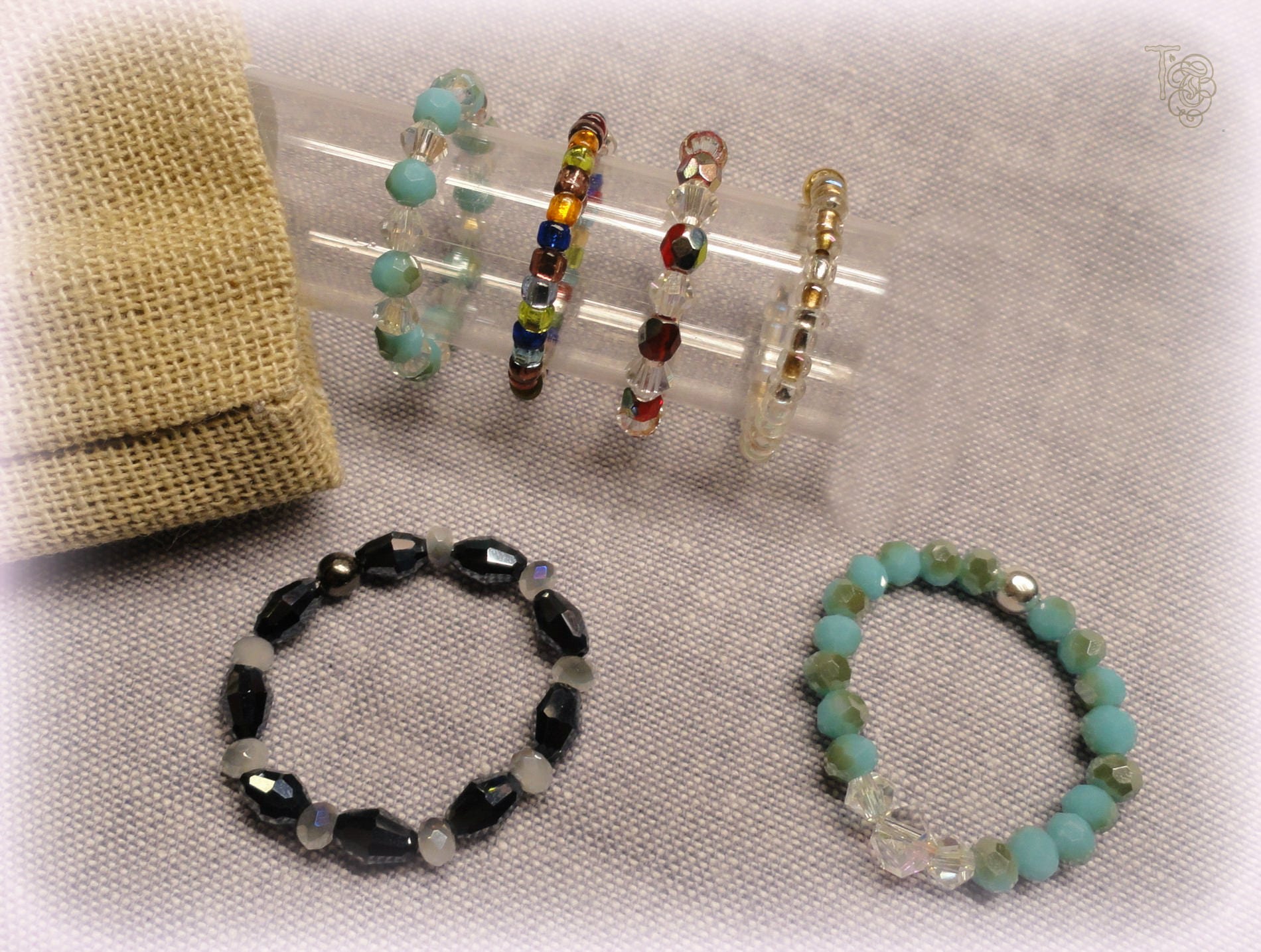 Fun Stretch and Stack Rings/Perfect for anyone with Arthritis or