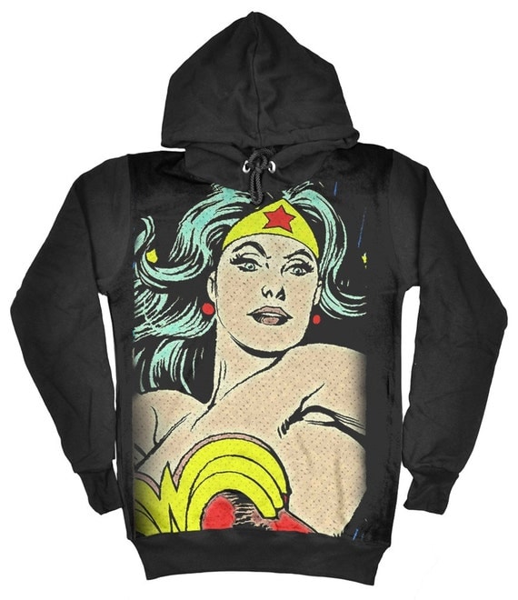 Wonder Woman Hoodie Sweater Hoodie Sweatshirt by Betterstory2016