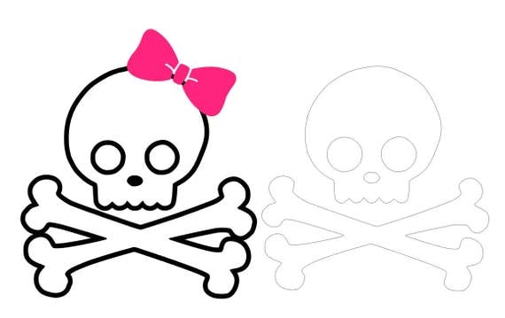 Free Free 197 Girly Skull With Crown Svg SVG PNG EPS DXF File