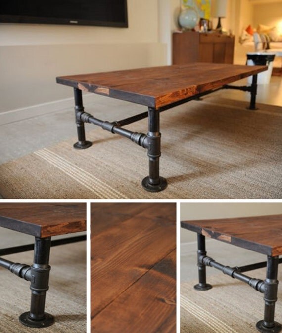 Items similar to Pipe Coffee Table on Etsy
