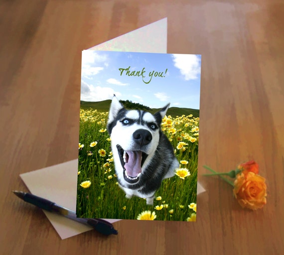 Items similar to Thank you for Pet Sitting Card, Dog Sitting Card