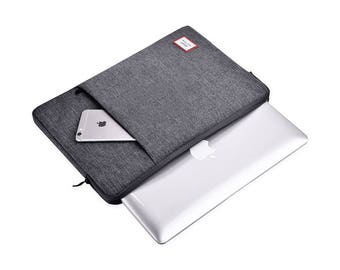 Laptop Bag 13 Inches, Laptop Cover, Laptop Case, Macbook Pro Case, Laptop Case, Macbook Pro Sleeve, Macbook Air Hard Case, Dark grey, K55
