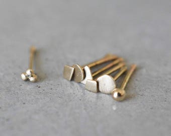 14k gold nose stud, solid gold nose ring, 14k gold nose ring, 14k tiny gold nose stud, tiny gold nose stud, nose stud gold, nose ring stud