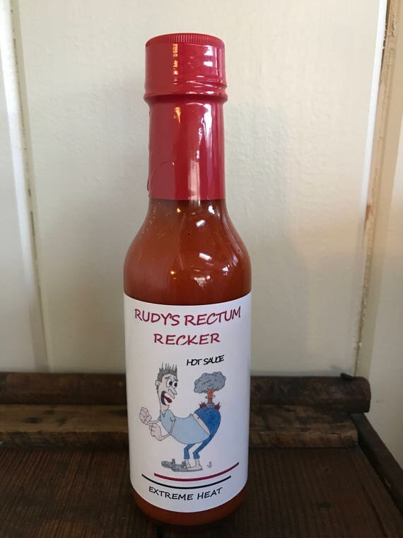 Rudy's Rectum Recker Hot Sauce