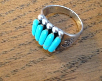 Sterling Silver Turquoise Ring